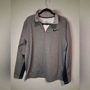 Nike Thermafit Lightweight Men's Pullover Grey Sweatshirt Size L